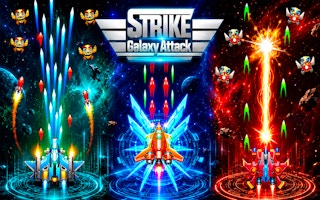 Strike Galaxy Attack SAGE Arcade promotional poster
