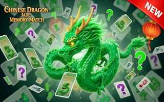 Chinese Dragon Jade Memory Match SAGE Arcade promotional poster